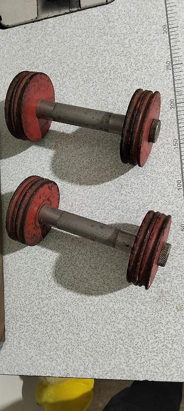 Ştanqlar və ştanq diskləri: Məhsul:Qantellər sovetdən qalmadı. yaxşı vəziyyətdədir.hər biri2kg — 3
