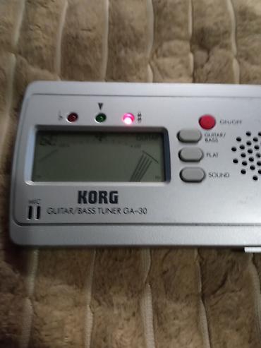 darwil 17 rubis: Korg GA-30 štimer za gitaru i bas - Digitalni štimer namenjen za — 3