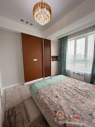 Продажа квартир: 2 комнаты, 69 м², Кок-Жар мкр Элитка, 4 этаж, Евроремонт — 5