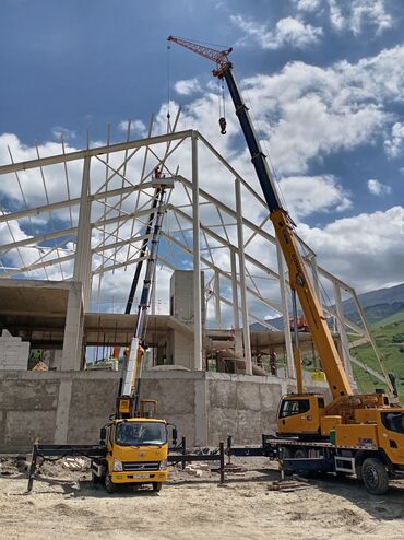 Tikinti texnikasının icarəsi: Yüksəklikdə işləmə avadanlıqlarının icarəsi və xidmətləri 8m-dən — 10
