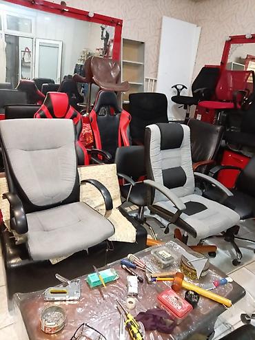 Ofis mebeli: Ofis ucun kreslolar satılır. İdeal vəziyyətdəilər.Butun funksialar — 1