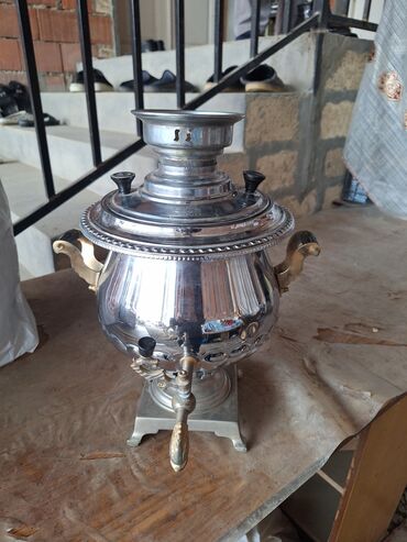 Samovarlar: İşlənmiş Od Samovar, 6 l, Ünvandan götürmə, Ödənişli çatdırılma, Rayonlara çatdırılma