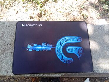 мышь razer: Игровой коврик для мыши Logitech G, выполненный в черном цвете. Коврик