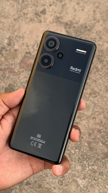 редмм нот 8: Redmi, Redmi Note 13 Pro Plus, Колдонулган, 256 ГБ, түсү - Кара, 1 SIM, 2 SIM
