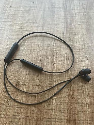 Наушники: Bluetooth-наушники Sony WI-C310 Black — модель внутриканального типа с — 2