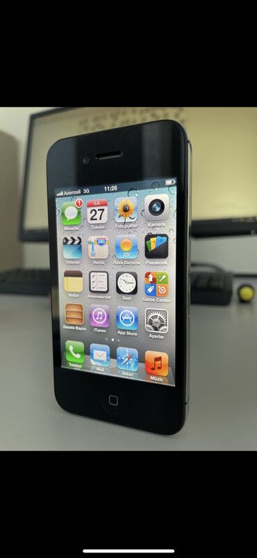 ayfon 8 plus qiymeti: IPhone 4S, 16 GB, Qara