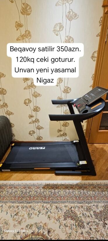 Əlcəklər: Beqavoy satilir 350azn. 120kq ceki goturur. Unvan yeni yasamal Nigaz