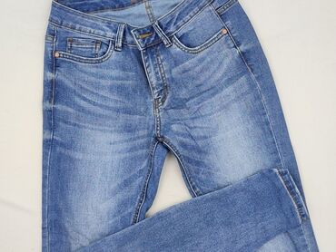 spodnie jeans rurki damskie: Denim 1982, Jeansy damskie, rozmiar L