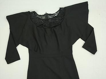 czarna: Styled In Italy, Sukienka damska, rozmiar S — 1