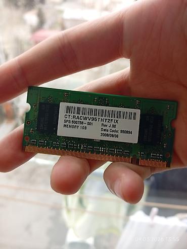рам: Samsung laptop RAM modulu - Model: M470T2864QZ3-CE6 - Tutum: 1 GB - — 2