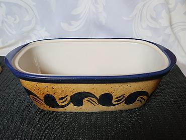 Ostalo posuđe: Nov pekac,posuda Heringstopf Nemacka 1960 do 1980ta.god. Nova — 11