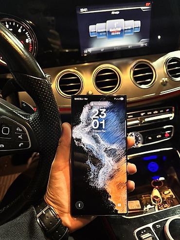 iphone 13 mini: Samsung Galaxy S22 Ultra, rəng - Qara — 2