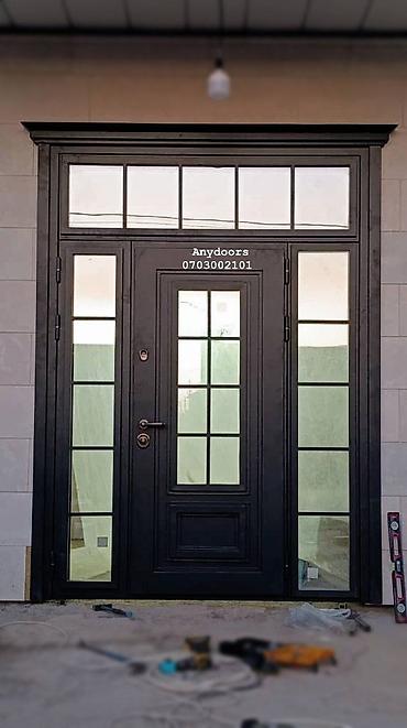 Двери для домов и квартир: Двери для домов и квартир, Металлическая, Другое количество створок, Кыргызстанская, Левосторонняя — 7