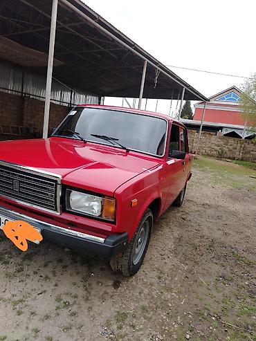 tofaş fara: LADA 2107, qırmızı rəng, sedan kuzov. - Mühərrik: benzinli, arxa — 3