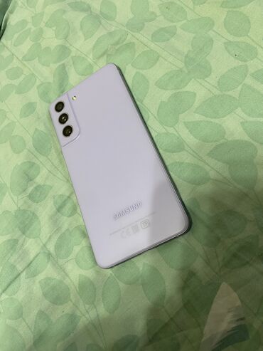 Samsung S21 FE 5G, Б/у, 128 ГБ, цвет - Фиолетовый, 2 SIM