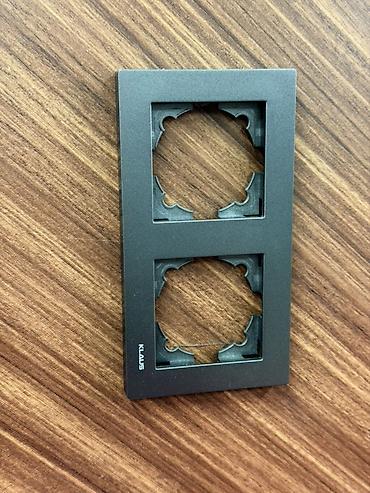 Выключатели: Настенные выключатели KLAUS, графитовый матовый цвет. Описание: - — 9