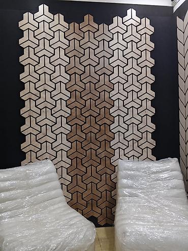 3D panellər: Dekorativ 3D divar panelləri – təbii taxta teksturası ilə Məhsul — 5