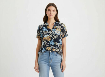 bluzy tommy hilfiger: H&M, Bluzka damska, rozmiar S
