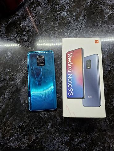 veten komputer: Redmi Note 9S, 64 GB, rəng - Mavi, İki sim kartlı — 1