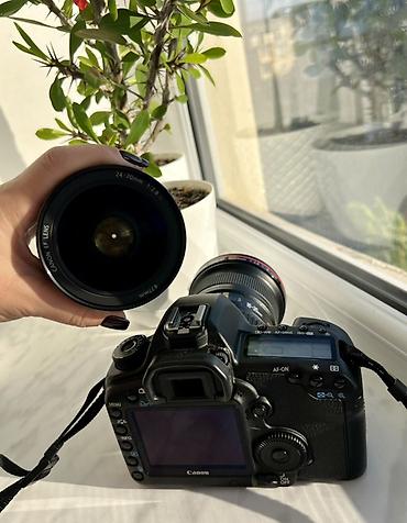 canon mark 2 5d: Canon EOS 5D Mark2 fotoaparat + 2 ədəd L seriyalı obyektiv ilə — 3
