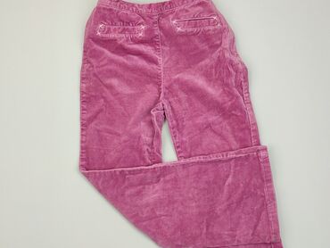 Material: Material trousers, 8 years, 122/128, condition - Good