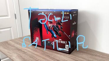 playstation avadanliqlari: PS5 Spiderman Limited Edition Teze agzi bagli qutu deyer-deymezine