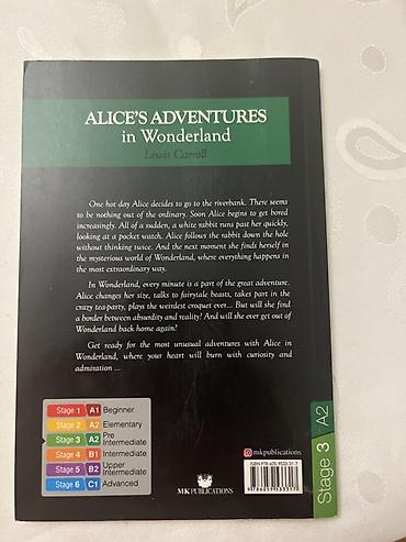 Школьные учебники: Məhsul: “Alice’s Adventures in Wonderland” – Lewis Carroll Nəşriyyat — 1
