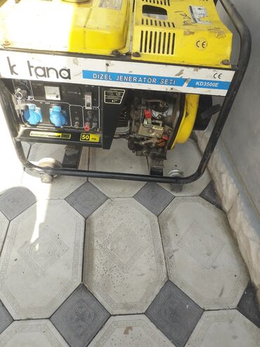 водяной генератор: 3.5 klovat Dizel generator satilir cemi 10 saat iwlenib hem ip hem