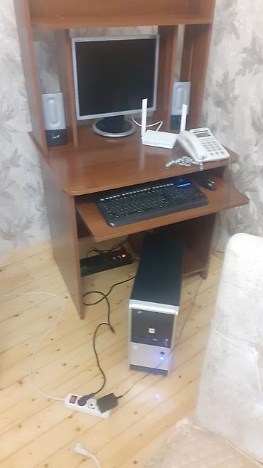 Masaüstü kompüter dəsti Tərkib: - Sistem bloku (ATX qutu, ön paneldə