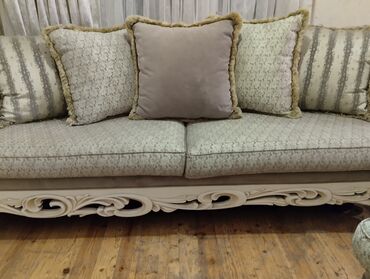 Divan və masa dəstləri: Klassik divan, Qonaq otağı üçün, Açılmayan — 3