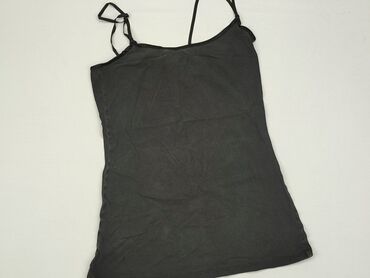 czarne bluzki z wycieciem na dekolcie: Bluzka Damska, S, stan - Dobry