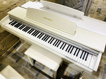 Pianolar: Elektro piano Kurzweil M 110 Polifoniya:88 Klavişlər:88 Səslər:88