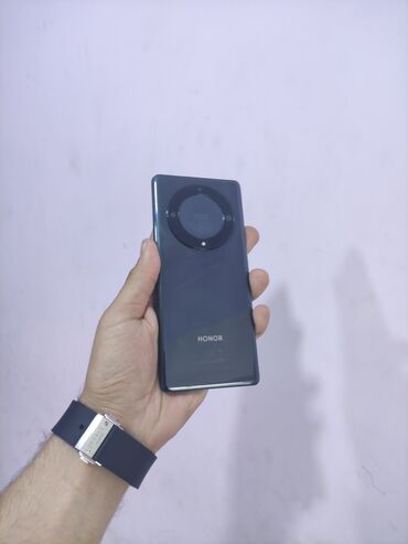 kreditden baglanan telefonlar: Honor X9a, 128 GB, rəng - Qara, Sensor