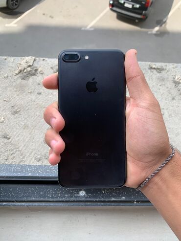 Apple iPhone: IPhone 7 Plus, 32 GB, Qara, Barmaq izi