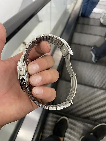 запястье: CASIO кварцевые наручные часы с хронографом - Классический дизайн — 4