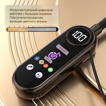 Наушники: Беспроводные шейные наушники Supermusic с LED‑дисплеем - Форм‑фактор — 8