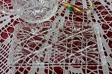 Ostalo posuđe: Kristalne pravougaone posude 2 komada. Prekrasne kristalne posude — 3