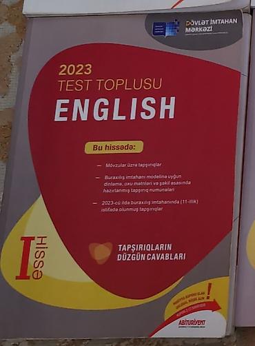Testlər: İngilis dili Testlər 11-ci sinif, DİM, 1-ci hissə, 2023 il — 1