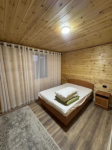 дубовый: Каркасно-деревянный дом в современном стиле A-Frame с панорамным — 5