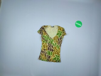 10000 товарів | lalafo.com.ua: Жіноча блуза з принтом р. XSДовжина: 49 смНапівобхват грудей: 30