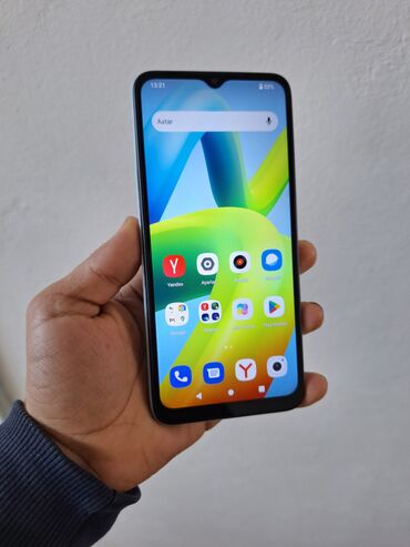 xiaomi a1: Xiaomi Redmi A1 Plus, 32 GB, rəng - Göy, 
 Barmaq izi