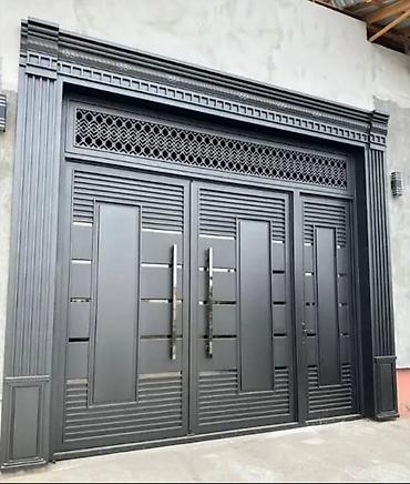 Распашные ворота: Кованные/стальные распашные ворота премиум‑класса для частного дома — 3