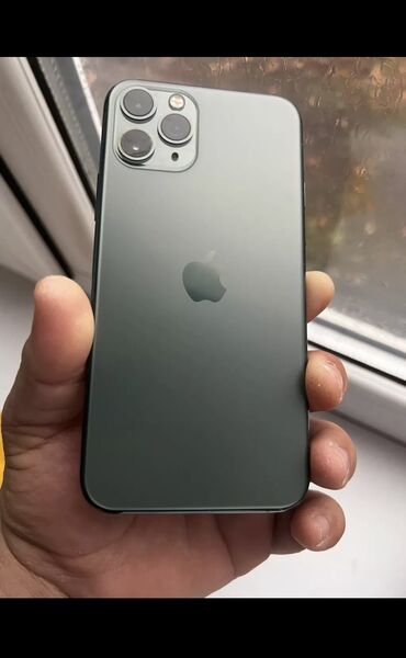 Apple iPhone: IPhone 11 Pro, Б/у, 256 ГБ, Alpine Green, 100 %