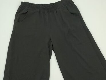 czarne zamszowa spódniczka: Spodnie 3/4 Damskie, Esmara, L, stan - Bardzo dobry