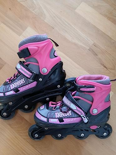heelys baku: Yenidir 2 defe surulub cemi baha alinib - Rəng: çəhrayı/qara-boz — 2