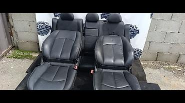 Сиденья: Комплект сидений, Кожа, Mercedes-Benz 2005 г., Б/у, Оригинал, Германия — 4