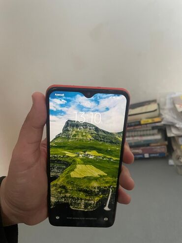 Xiaomi: Xiaomi Redmi 9T, 128 GB, rəng - Qırmızı, 
 Barmaq izi