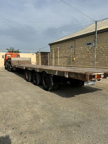 Qoşqular: Ağır yüklər üçün aşağı platformalı yarımqoşqu - Tip: Lowbed/flatbed — 6