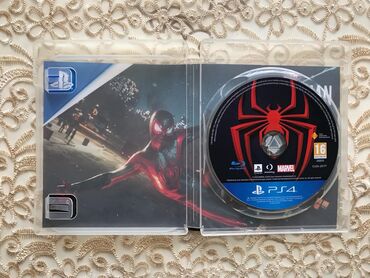 Oyun diskləri və kartricləri: PS4 Oyunu Spiderman Miles Morales Yaxşı ve işlek vezyettedir. Oyun