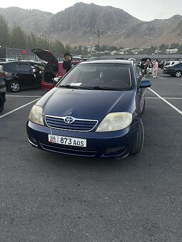 ауди а6 с: Toyota Corolla: 2005 г., 1.8 л, Механика, Газ, Седан — 5